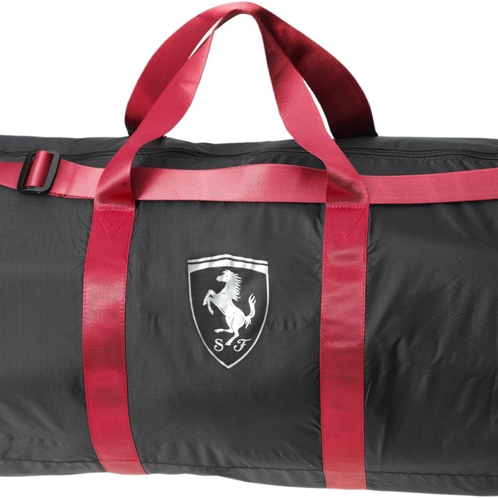 FERRARI Foldable Light Nylon Duffle Scudetto